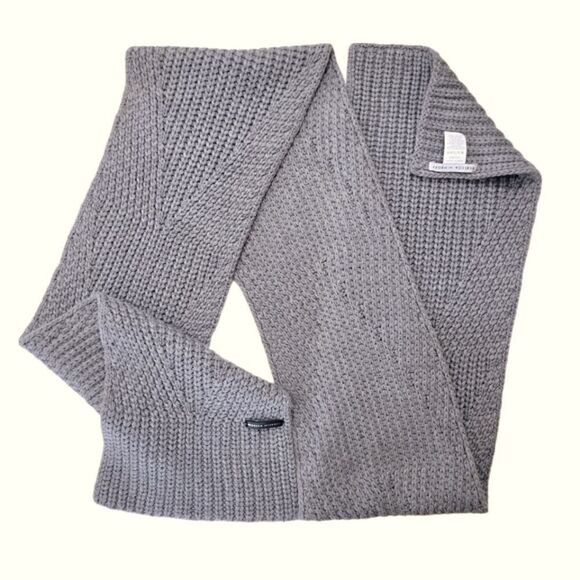 Rebecca Minkoff Gray Knit Scarf - Picture 3 of 5